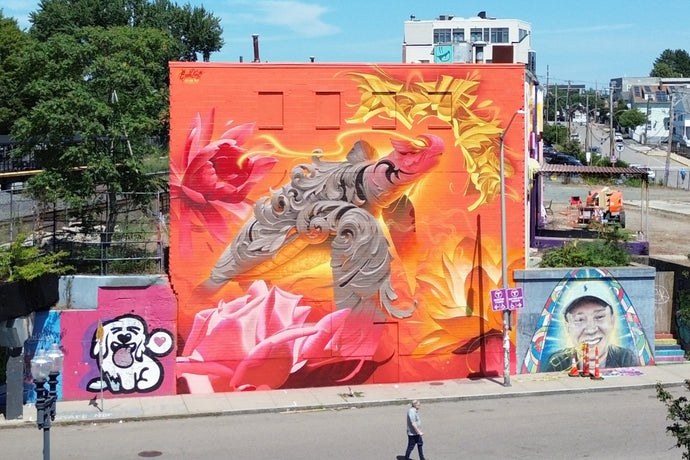 Ornamental Turtle: A Collaborative Mural in Lynn
